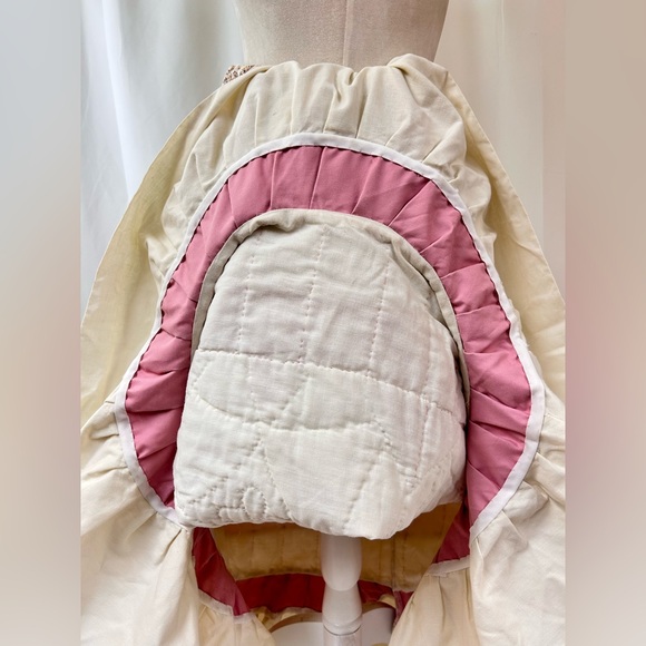 Calico Trading Co. Upcycled Cottage Quilt Patchwork Maxi Skirt Size Small - Picture 5 of 9